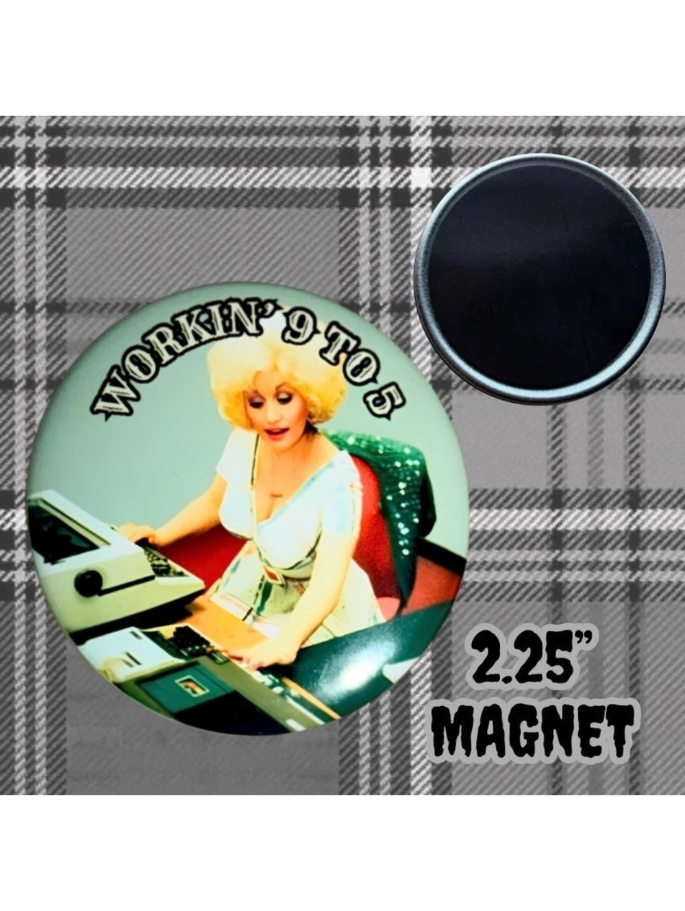 Dolly Parton Inspired 2.25" Magnet